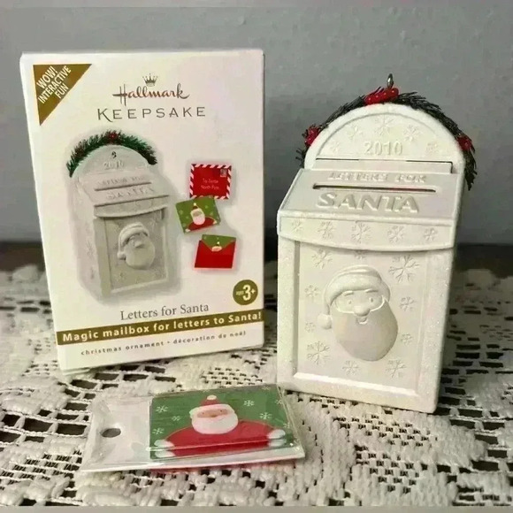Hallmark Keepsake “Letters to Santa” 2010 Christmas Ornament NEW - Picture 2 of 10